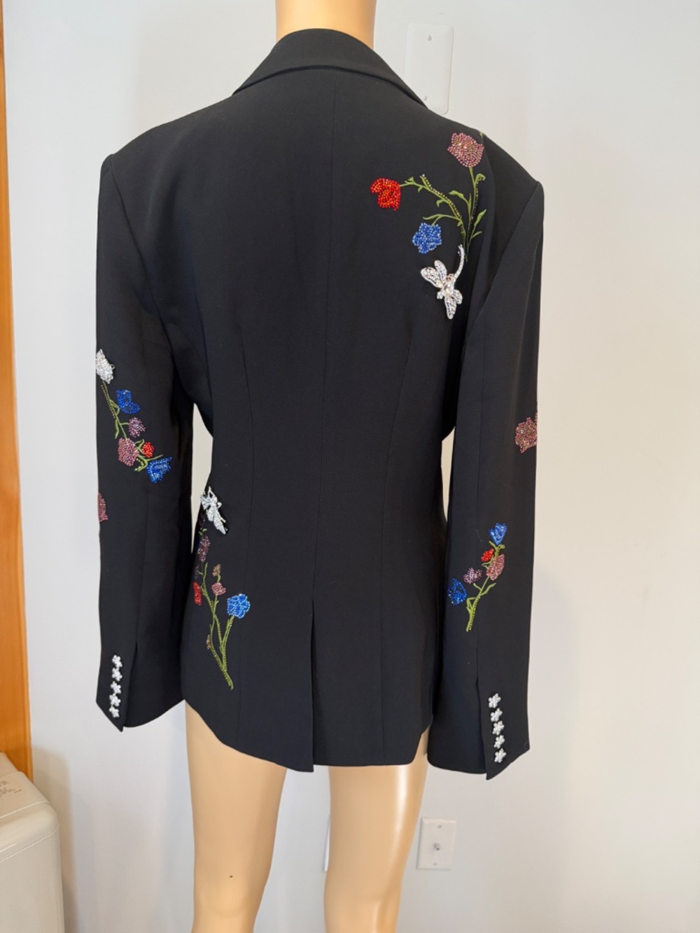 Cinq a Sept Whispering Vines Cheyanne Blazer Size 4 - Picture 5 of 7